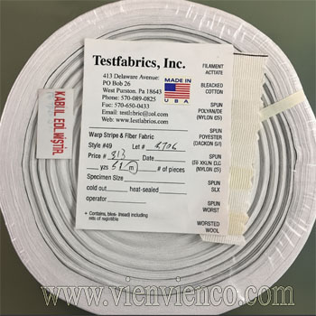 Vải đa sợi MFF49 JC Penney Testfabrics
